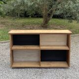 Old walnut and chestnut shelf