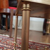 Pair of onyx and brass bedside tables 1940