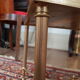 Paire de chevets en  onyx et laiton 1940