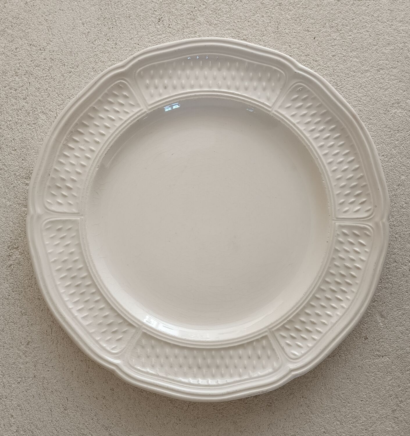 3 plates Gien Pont aux choux