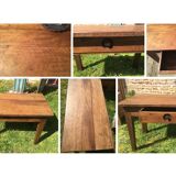 Oak side table