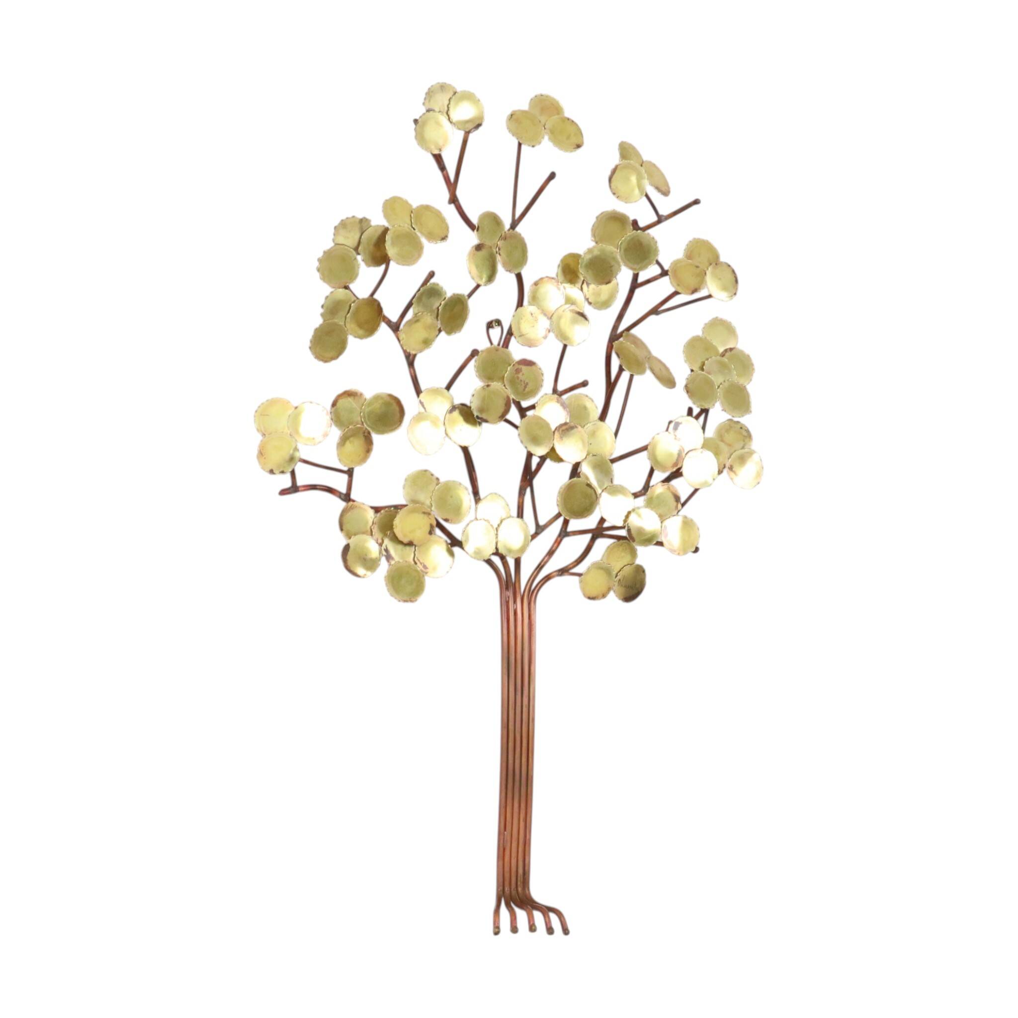 Vintage Tree Art Object by Daniel D’Haeseleer – Wall Decoration (59 cm)