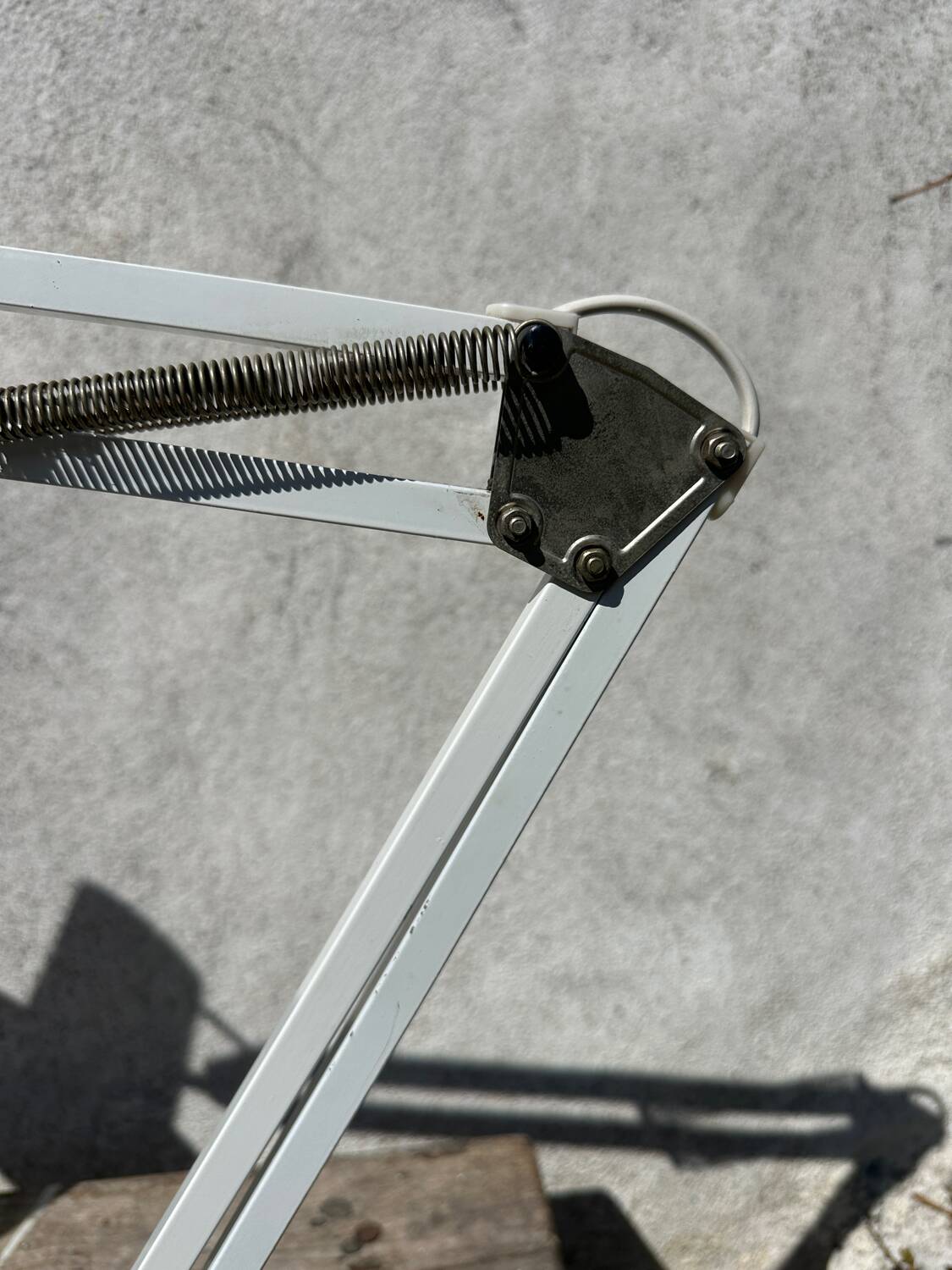 Vintage architect's desk lamp, articulated desk lamp.