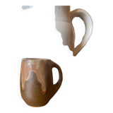 Mini stoneware milk jug