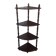 Corner shelf on wooden legs