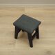 Grey stool, Danish design, 1980s, production: Denmark