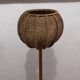 Oak floor lamp