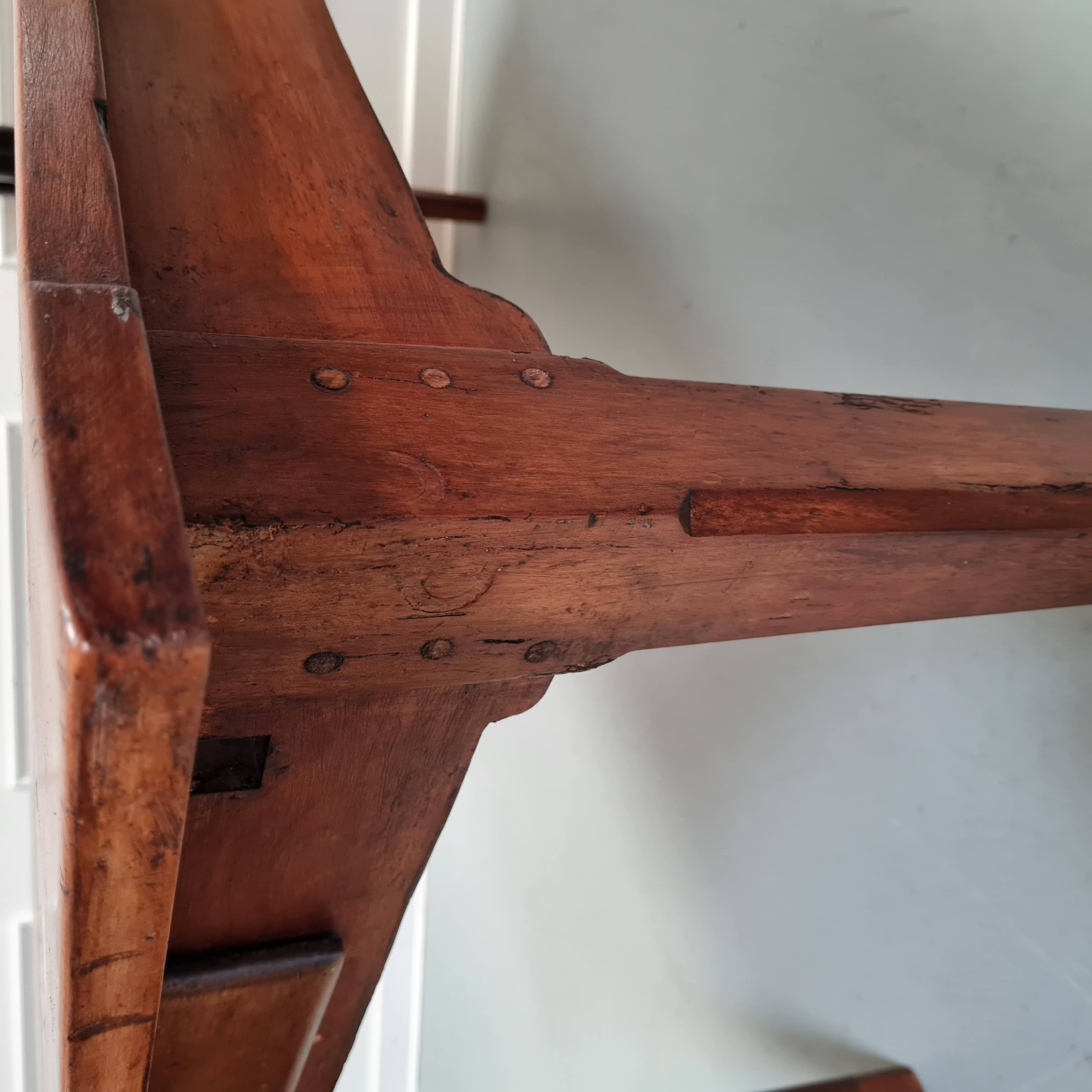 Cherry Wood Antique Farmhouse Table C1840