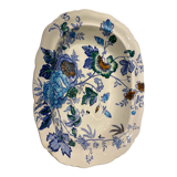 Plat oval fleurs Mason’s belvédère