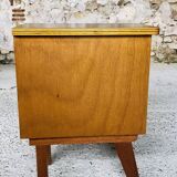 Vintage bedside table, Scandinavian style, Circa 60's