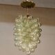 Cluster chandelier with glass bulbs