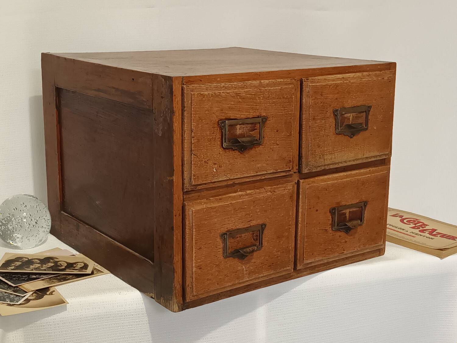 Vintage 1930s archive cabinet furniture