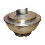 Art Deco box in silver metal