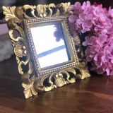Gilded baroque mirror