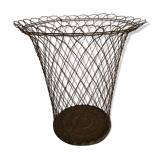 Paper basket, braided metal