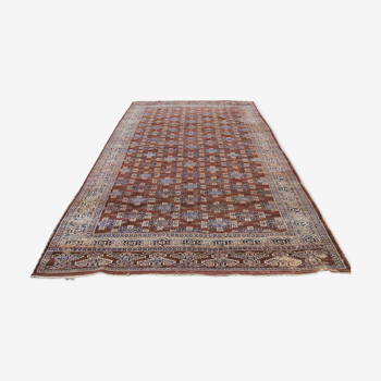 yamouth handmade old oriental rug 395 x 226 cm