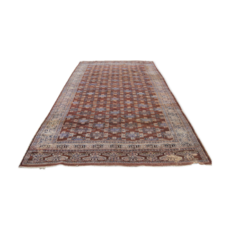 yamouth handmade old oriental rug 395 x 226 cm