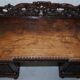 19th-century hand-carved Anglo-Burmese buffet with drawers and cupboards.