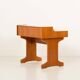 Italian mid century modern teak desk by IMB, 1960s