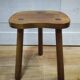 Stool wood tripod
