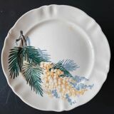 Dessert plates Sarreguemines Renaud and Clermont