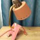 Lampe cocotte rose style Boréns (Suède)