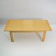 Maple table with extendable top, 1970s