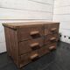Antique workshop furniture with 6 drawers