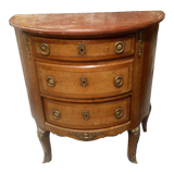 Chest of drawers half moon old Louis XVI style