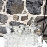 Glass whisky decanter