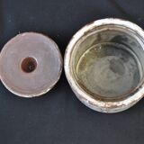 Art pottery lidd signed Kostanda A. Vallauris characters