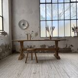 2m beech monastery table