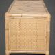 Bamboo desk, large drawer desk with chair, storage, bamboo furniture, interior decoration