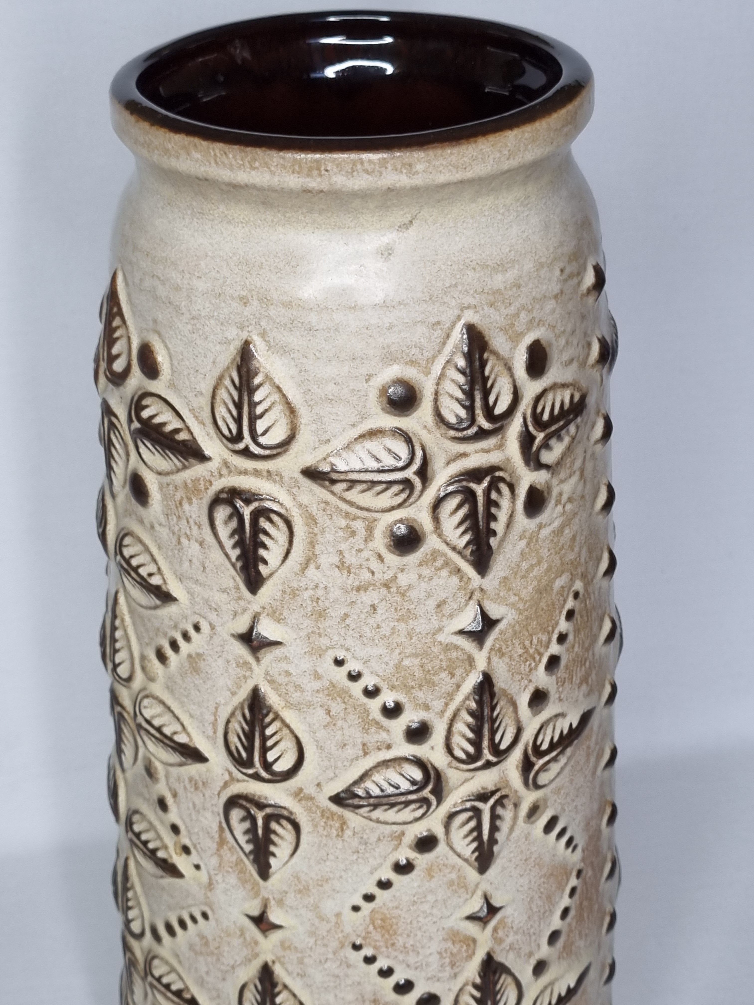 Vase Carstens Tonnieshof, West Germany, 60s, 40 cm