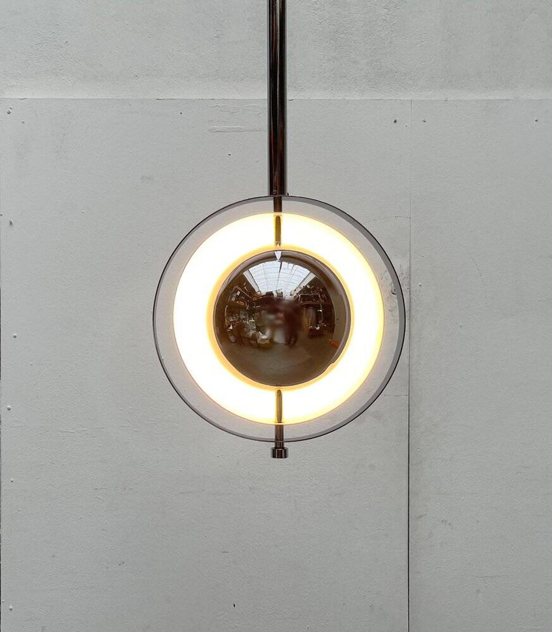 Suspenion Eclipse Chrome Milieu du Siècle Espace Années 1960