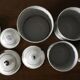 Pots en tôle émaillée
