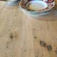 French solid oak farmhouse table 239x89 Raw patinated