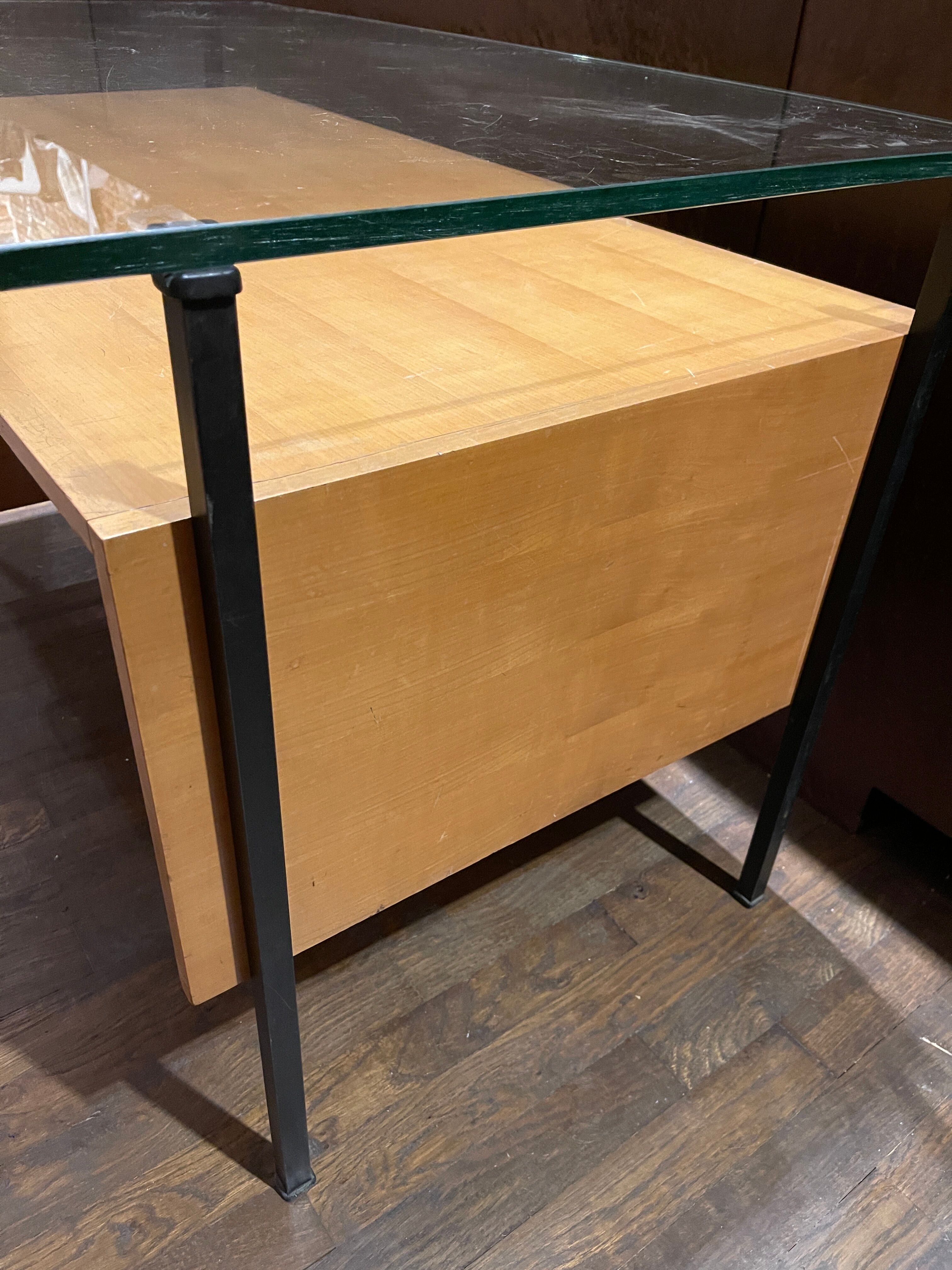 Desk glass slab tray year 50