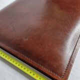 Desktop set, leather underhand and vintage 50-60s