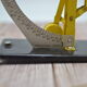 Old metal Posso industrial style household scale