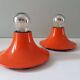 Pair of artemide "Teti" vico Magistretti wall light