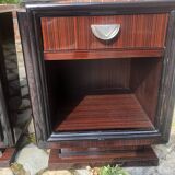 Pair of Art Deco style bedside tables