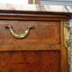 Louis XVI buffet with mirror, marble, and bronze fittings.