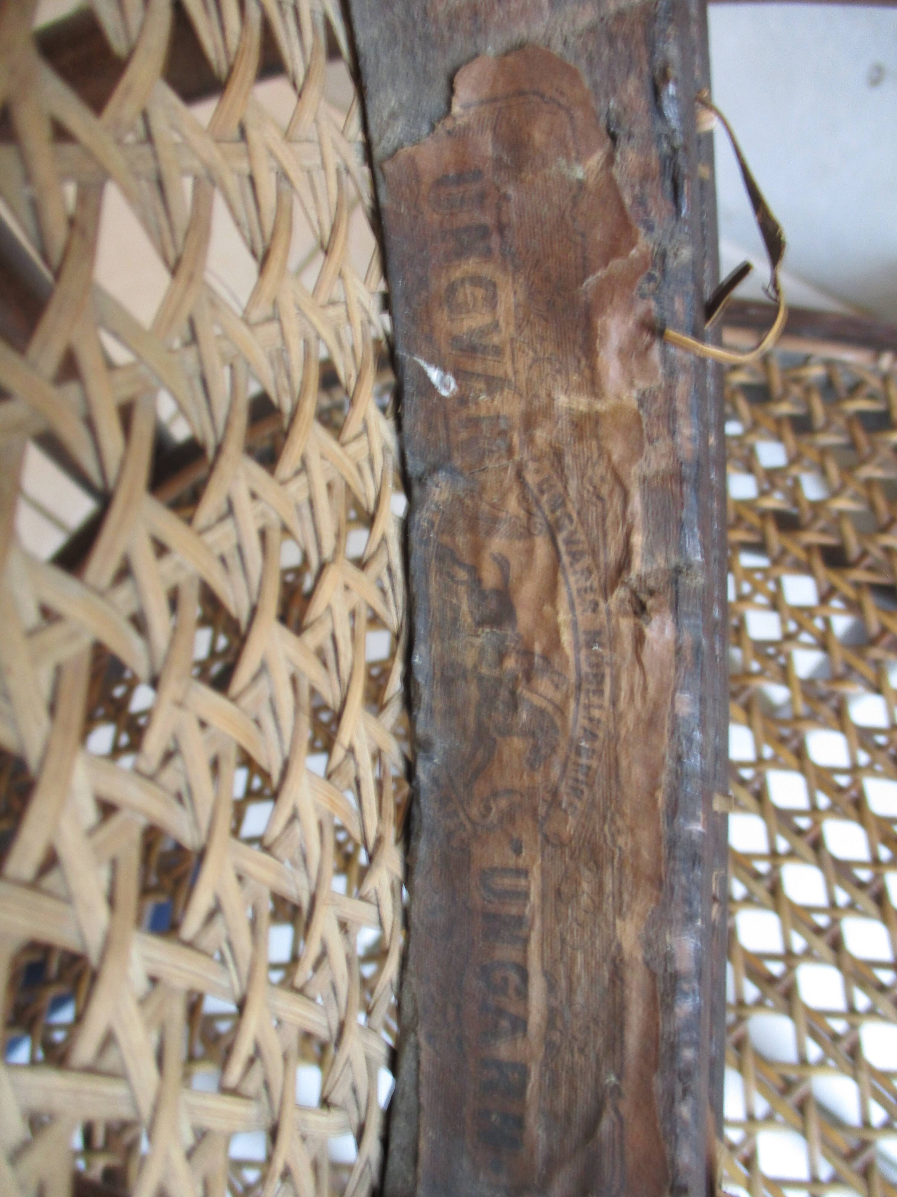 Old pair Ungvár Bistro Chair