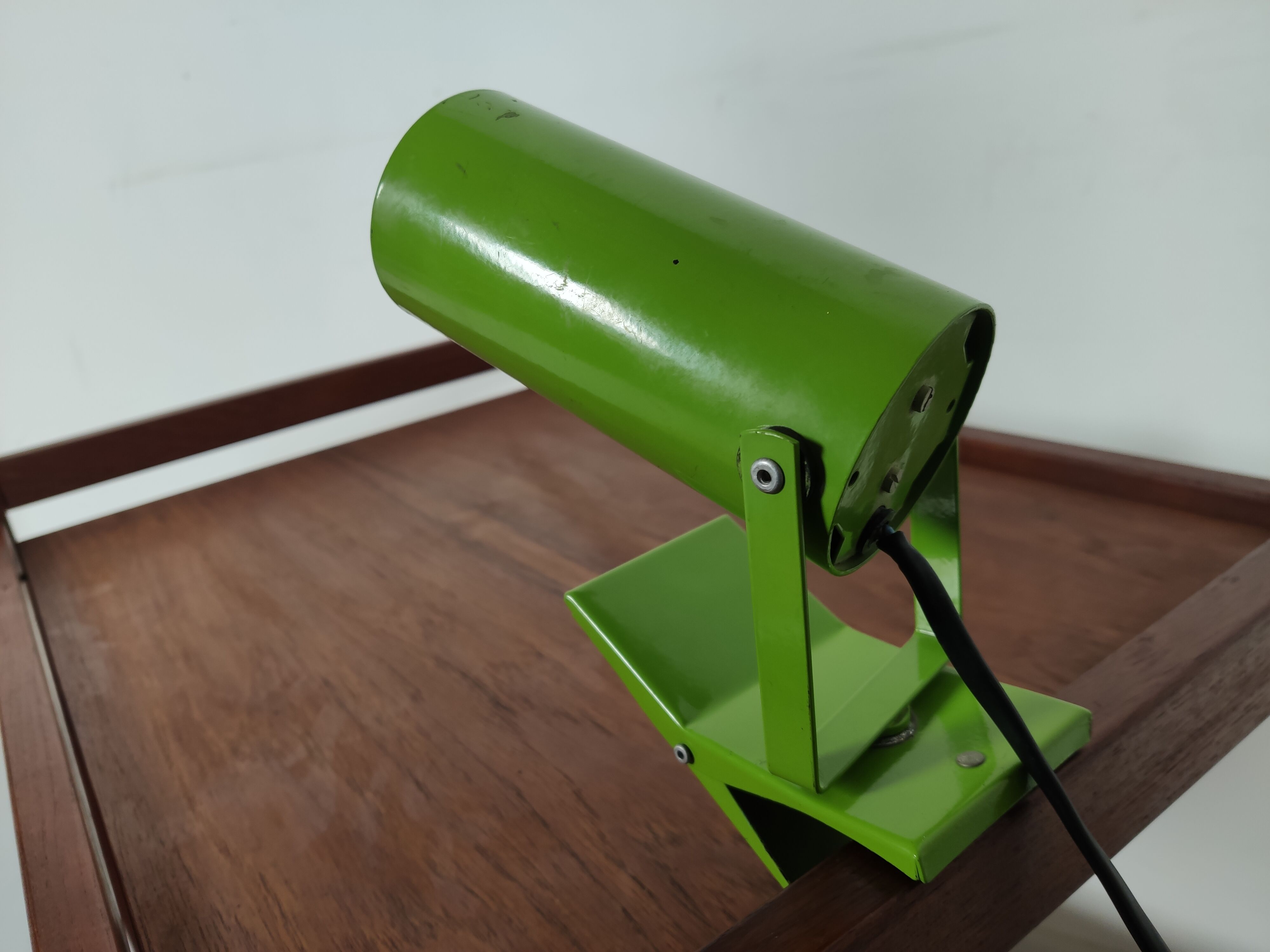 Lita 60/70s green 70s pincer lamp