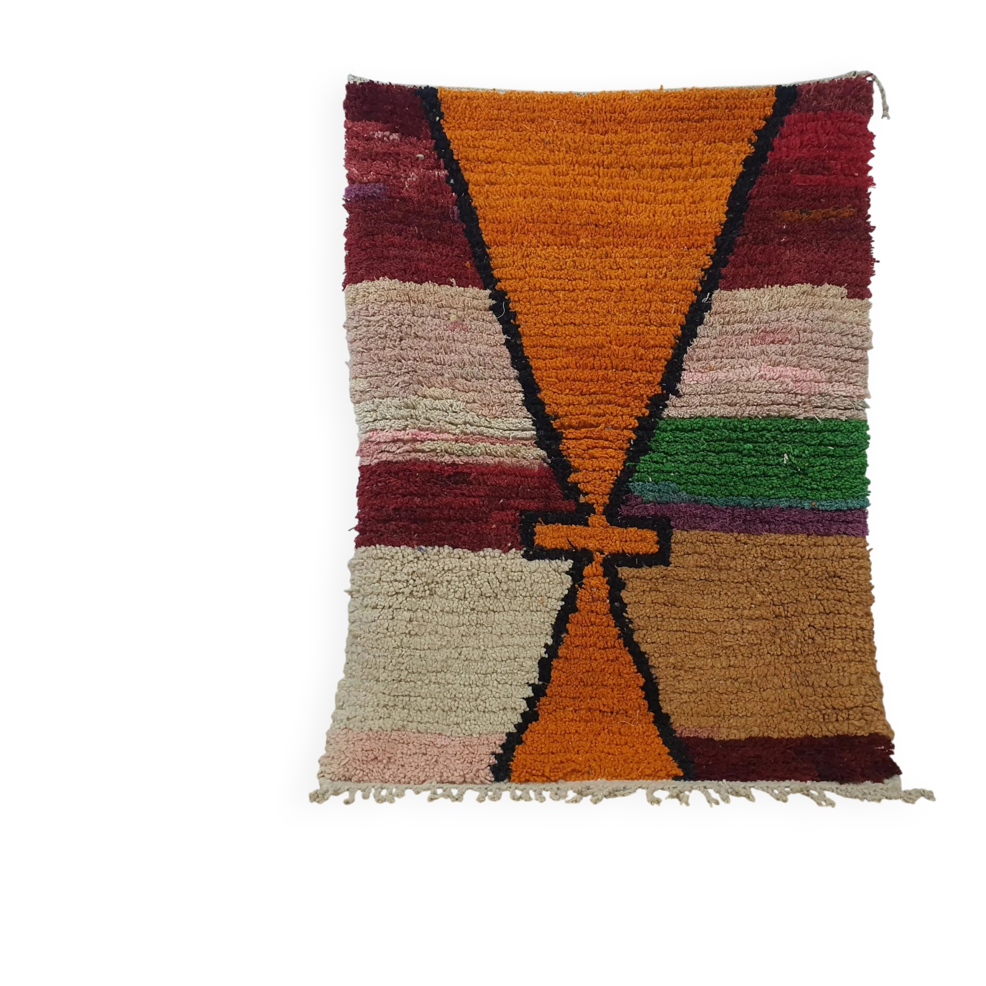 Handmade traditional carpet 250cm x 150cm Moroccan