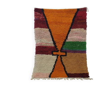 Handmade traditional carpet 250cm x 150cm Moroccan