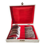 Silver plated teaspoons