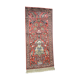 Tapis d’orient en cachemire et soie 44x92cm