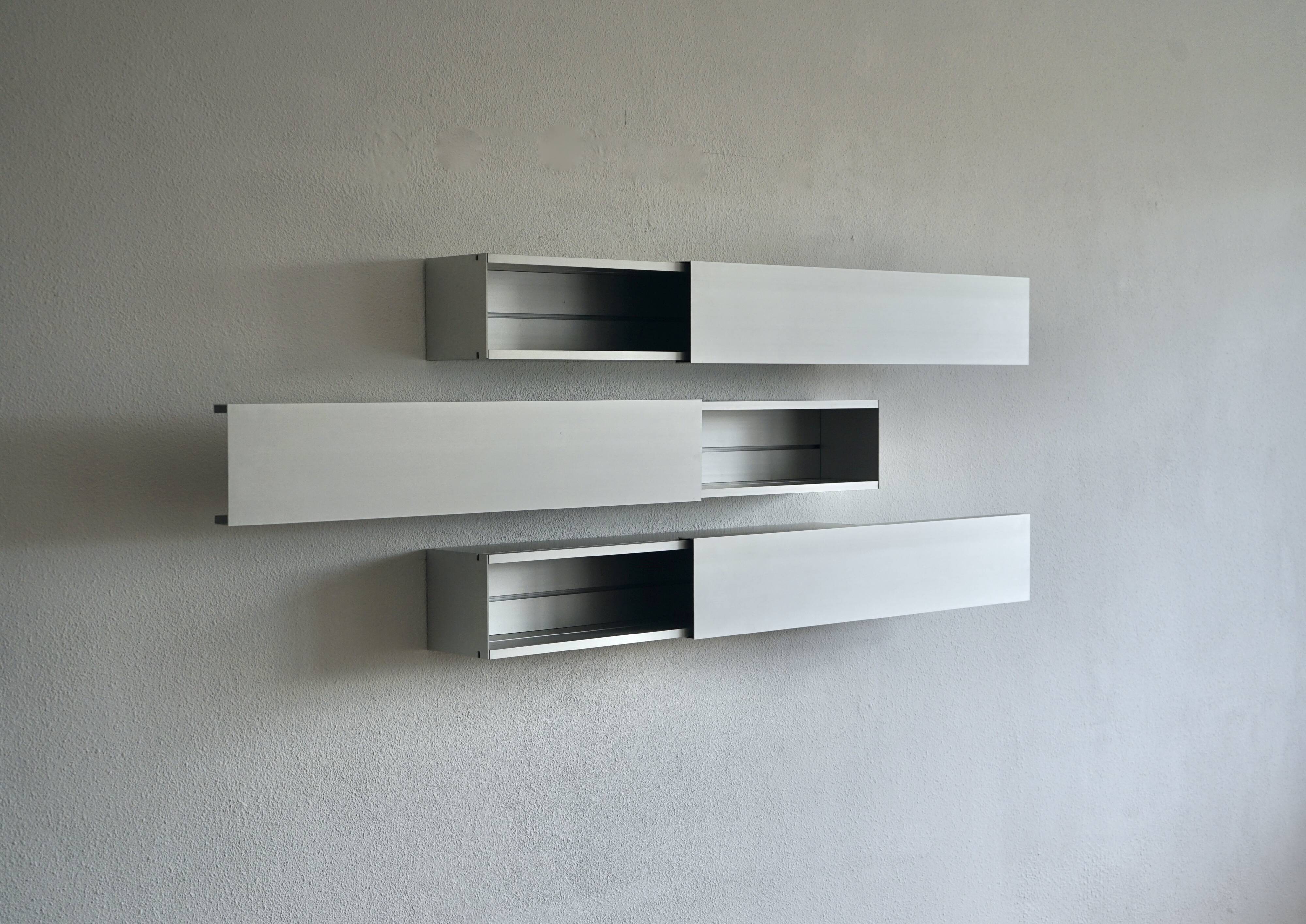 A-Line Shelves by Shigeru Uchida for Pastoe, 1990s, Set of 3